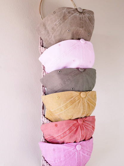 Macrame Baseball Cap Hanger Pattern