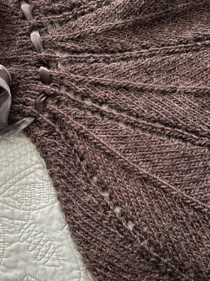 Bat Cape Knitting Pattern