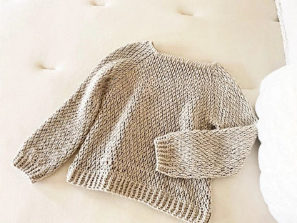 Bowen Sweater Crochet Pattern