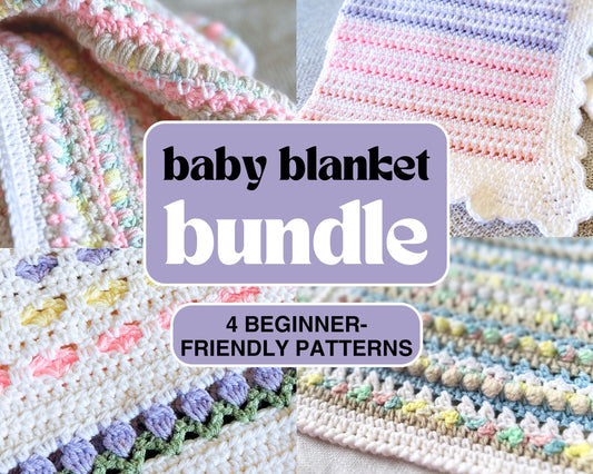Baby Blanket Bundle Crochet Pattern