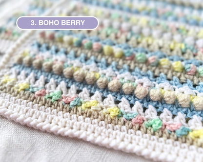 Baby Blanket Bundle Crochet Pattern
