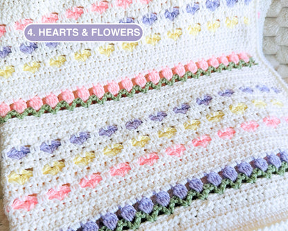 Baby Blanket Bundle Crochet Pattern