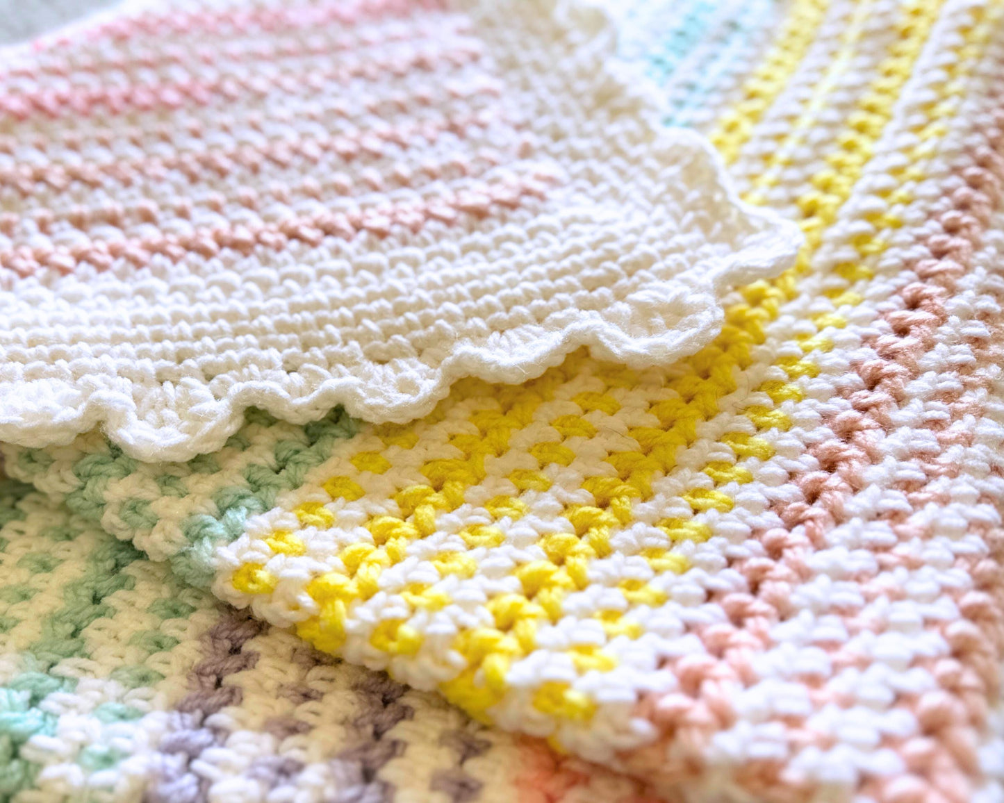Baby Blanket Bundle Crochet Pattern