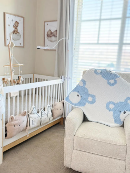 Baby Bear Blanket Crochet Pattern