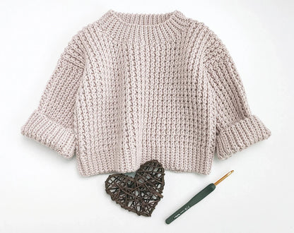 Baby Sweater Crochet Pattern