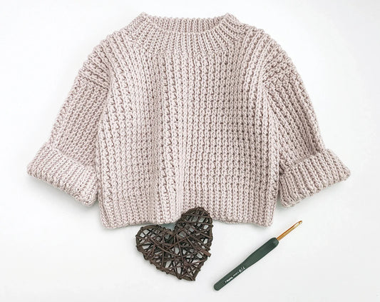 Baby Sweater Crochet Pattern