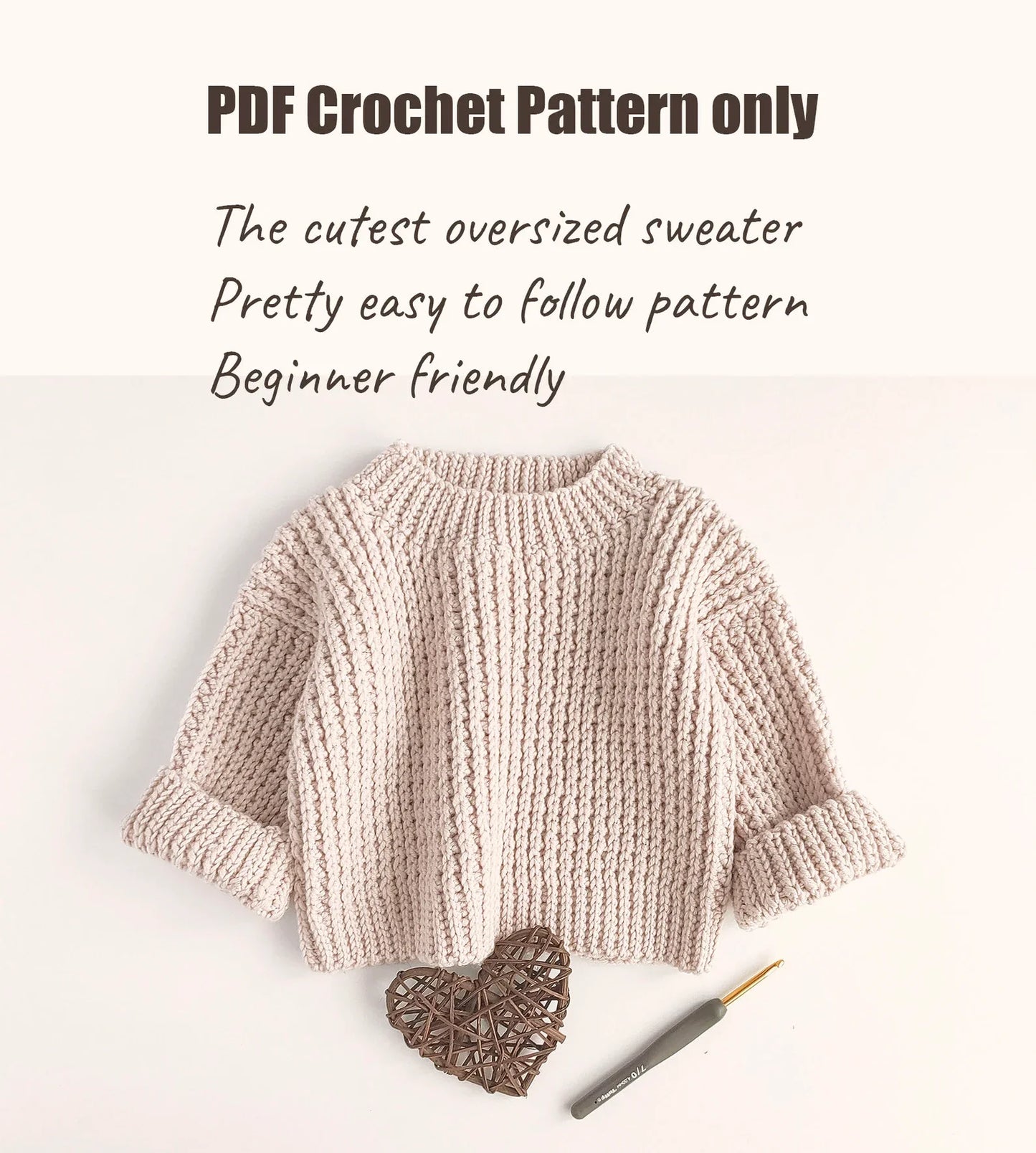 Baby Sweater Crochet Pattern