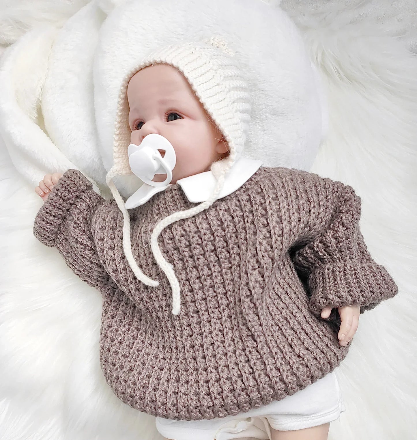 Baby Sweater Crochet Pattern