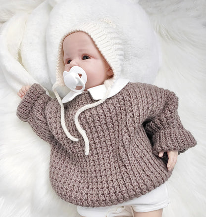 Baby Sweater Crochet Pattern
