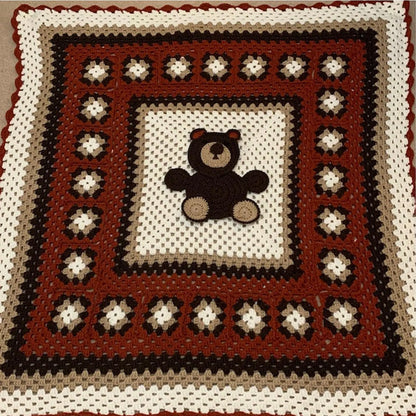 Beginner Crochet Blanket Teddy Bear