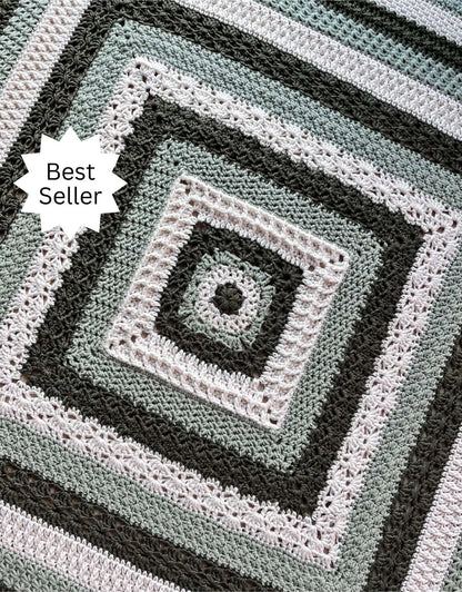 Beginner Throw Blanket Crochet Pattern