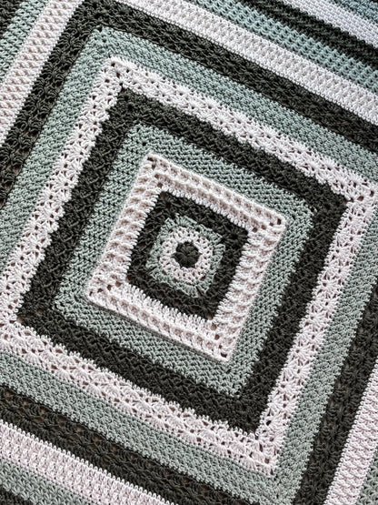Beginner Throw Blanket Crochet Pattern