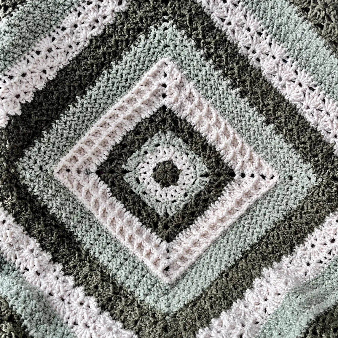 Beginner Throw Blanket Crochet Pattern