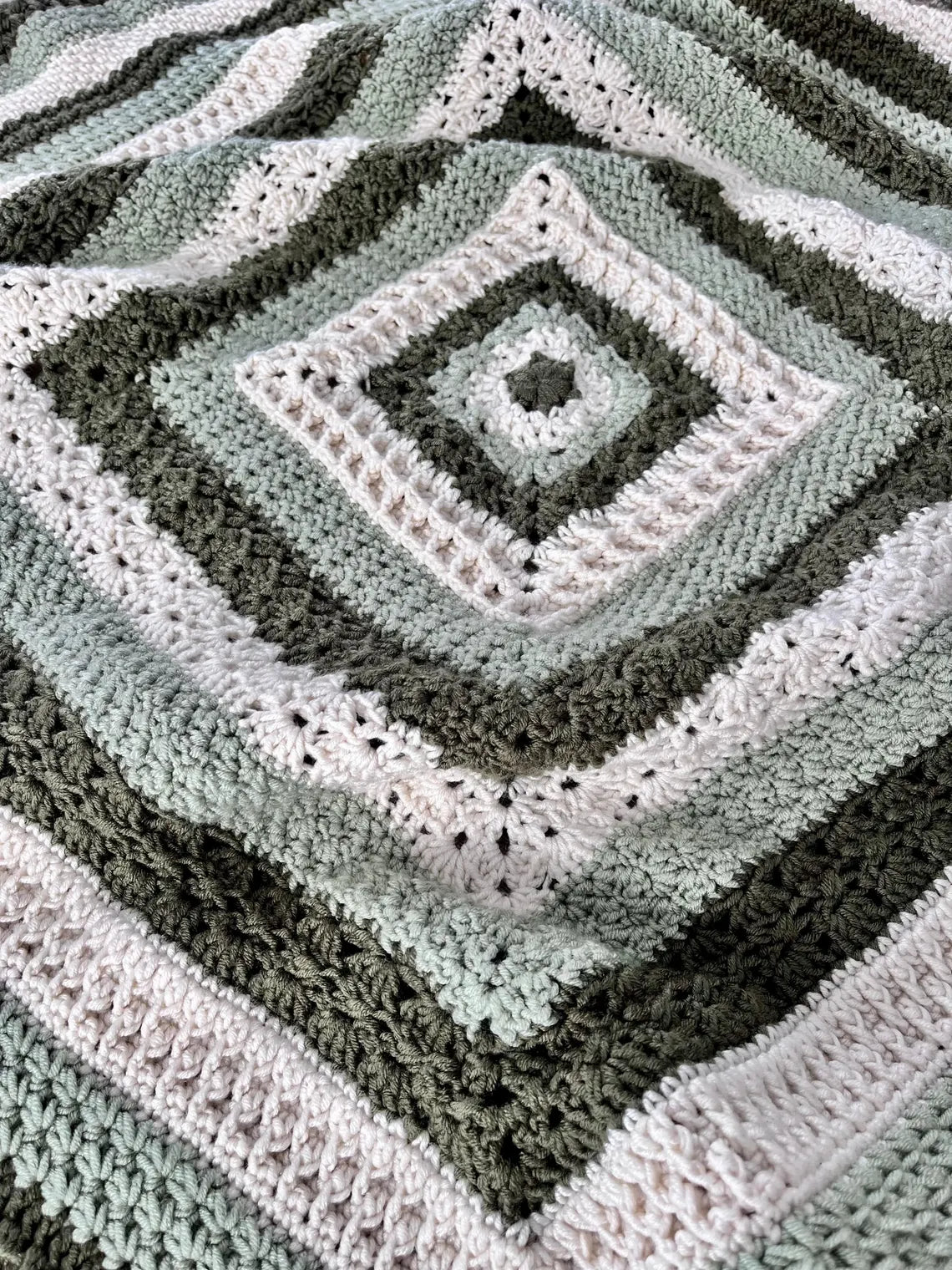 Beginner Throw Blanket Crochet Pattern