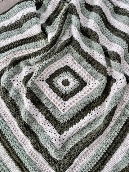 Beginner Throw Blanket Crochet Pattern