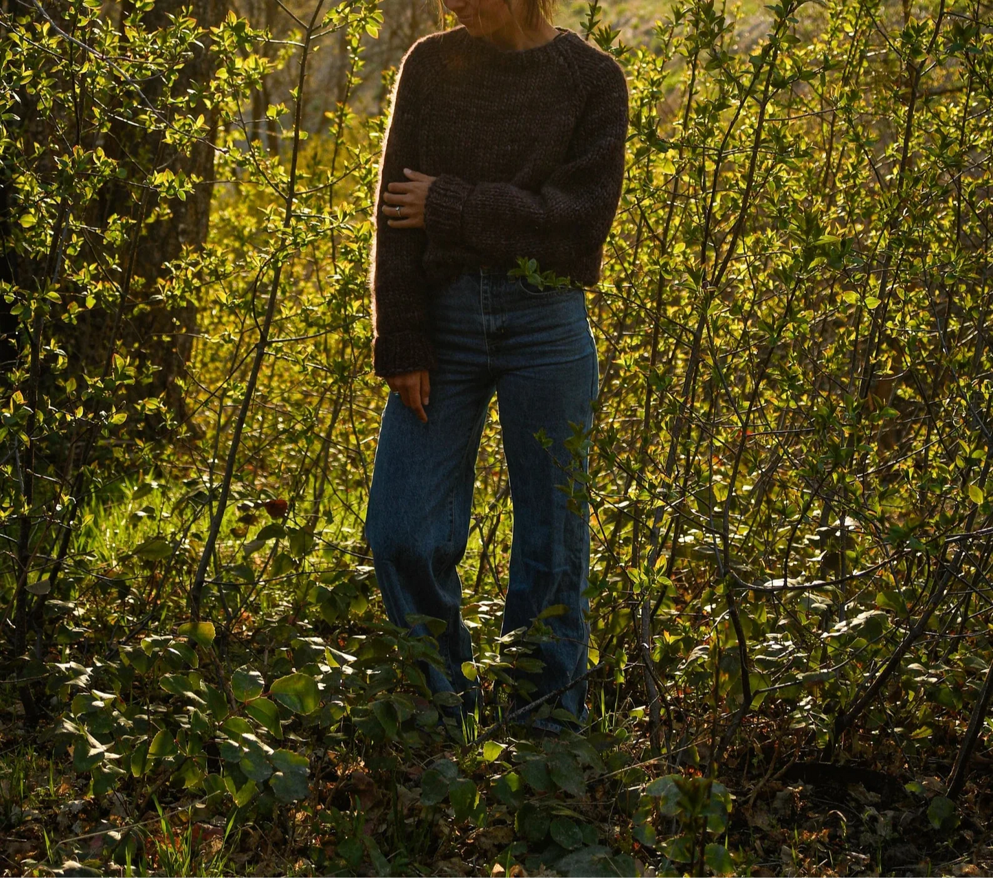 Quick Beginner Sweater knitting pattern