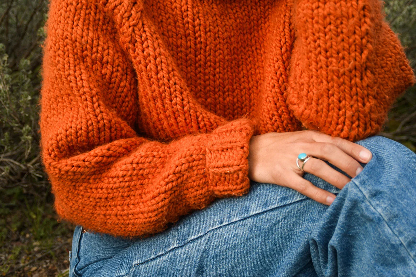 Quick Beginner Sweater knitting pattern