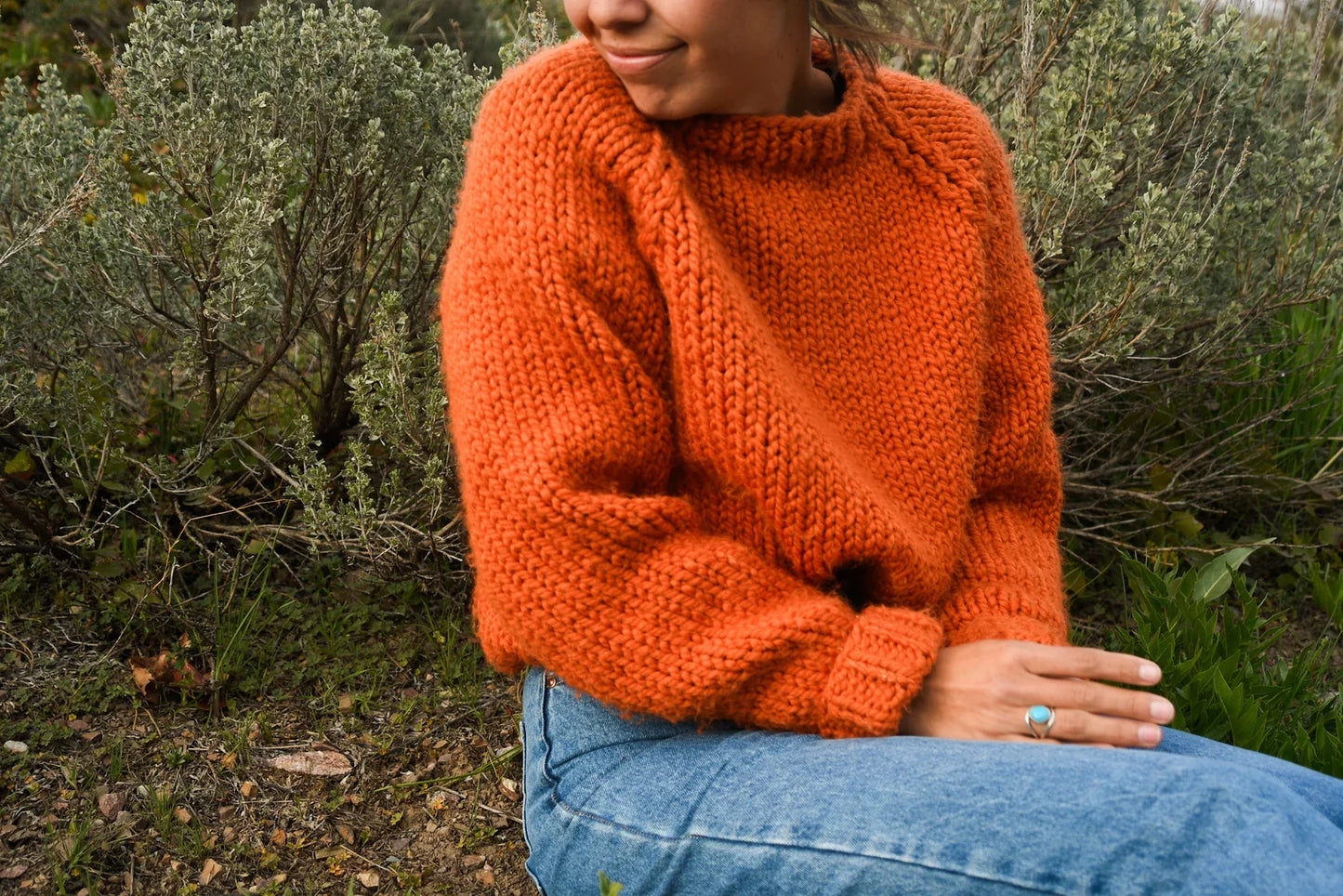 Quick Beginner Sweater knitting pattern
