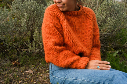 Quick Beginner Sweater knitting pattern