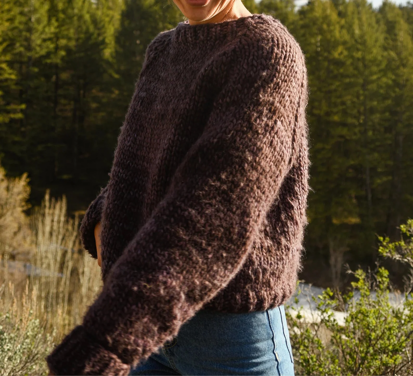 Quick Beginner Sweater knitting pattern