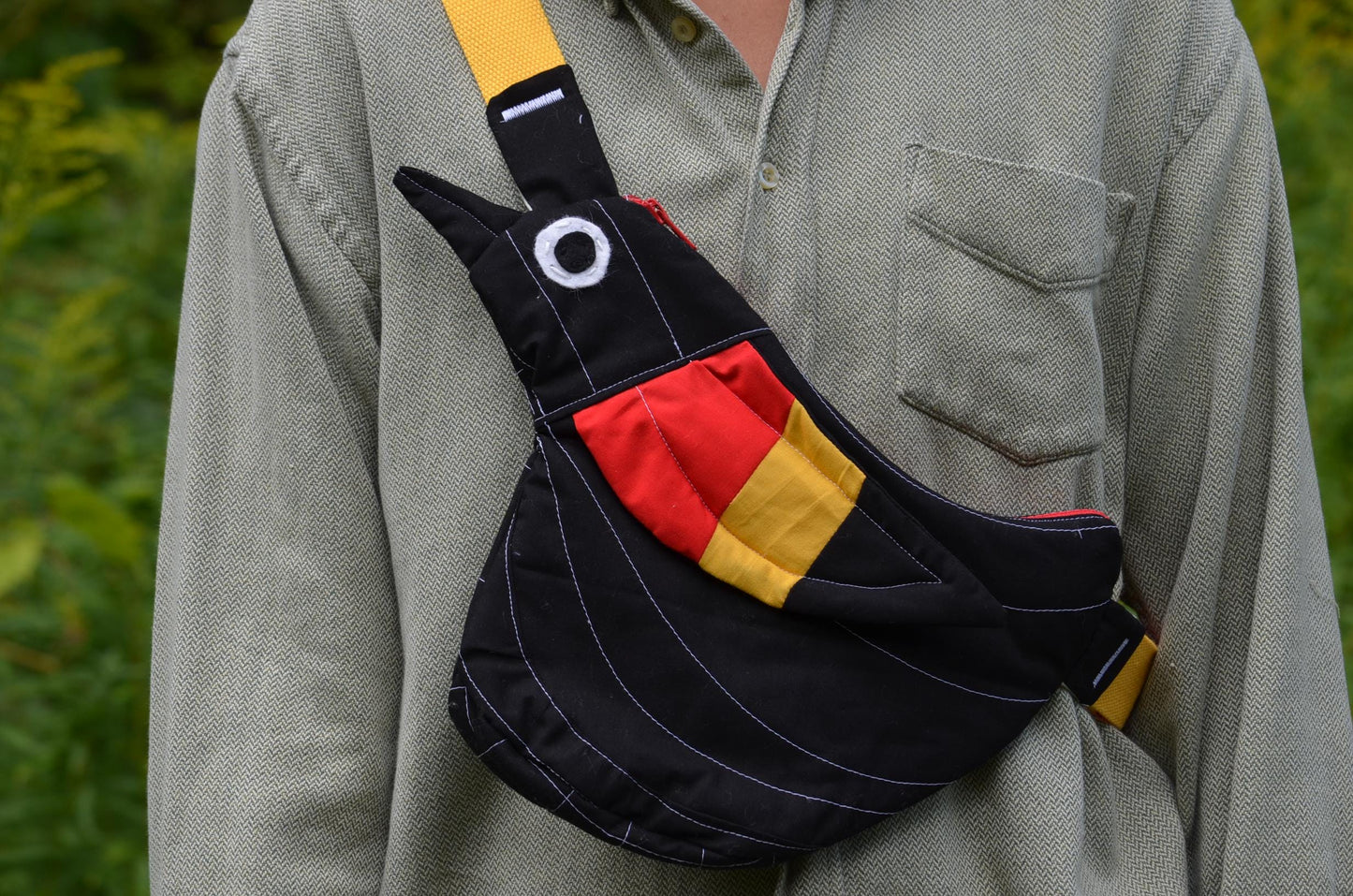 Bird Crossbody Bag Sewing Pattern