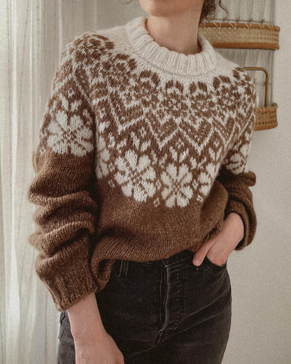 Bloom Pullover knitting Pattern