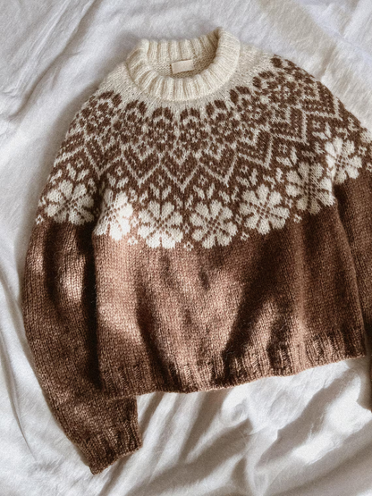 Bloom Pullover knitting Pattern