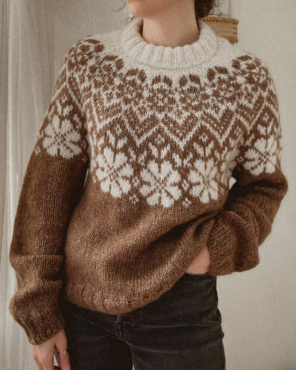 Bloom Pullover knitting Pattern