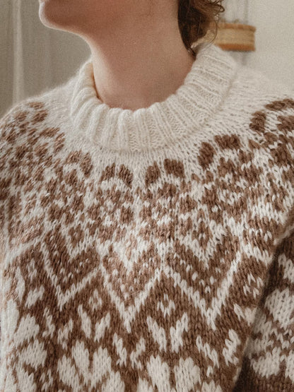 Bloom Pullover knitting Pattern