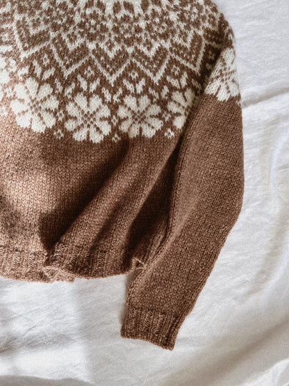 Bloom Pullover knitting Pattern