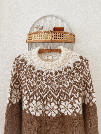 Bloom Pullover knitting Pattern