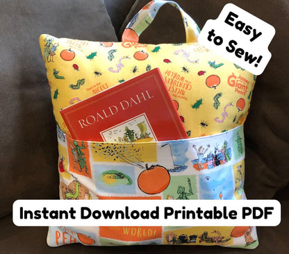 Reading Pillow Sewing Pattern