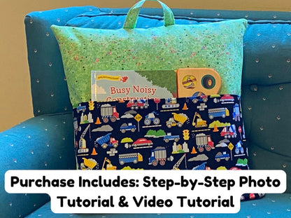 Reading Pillow Sewing Pattern