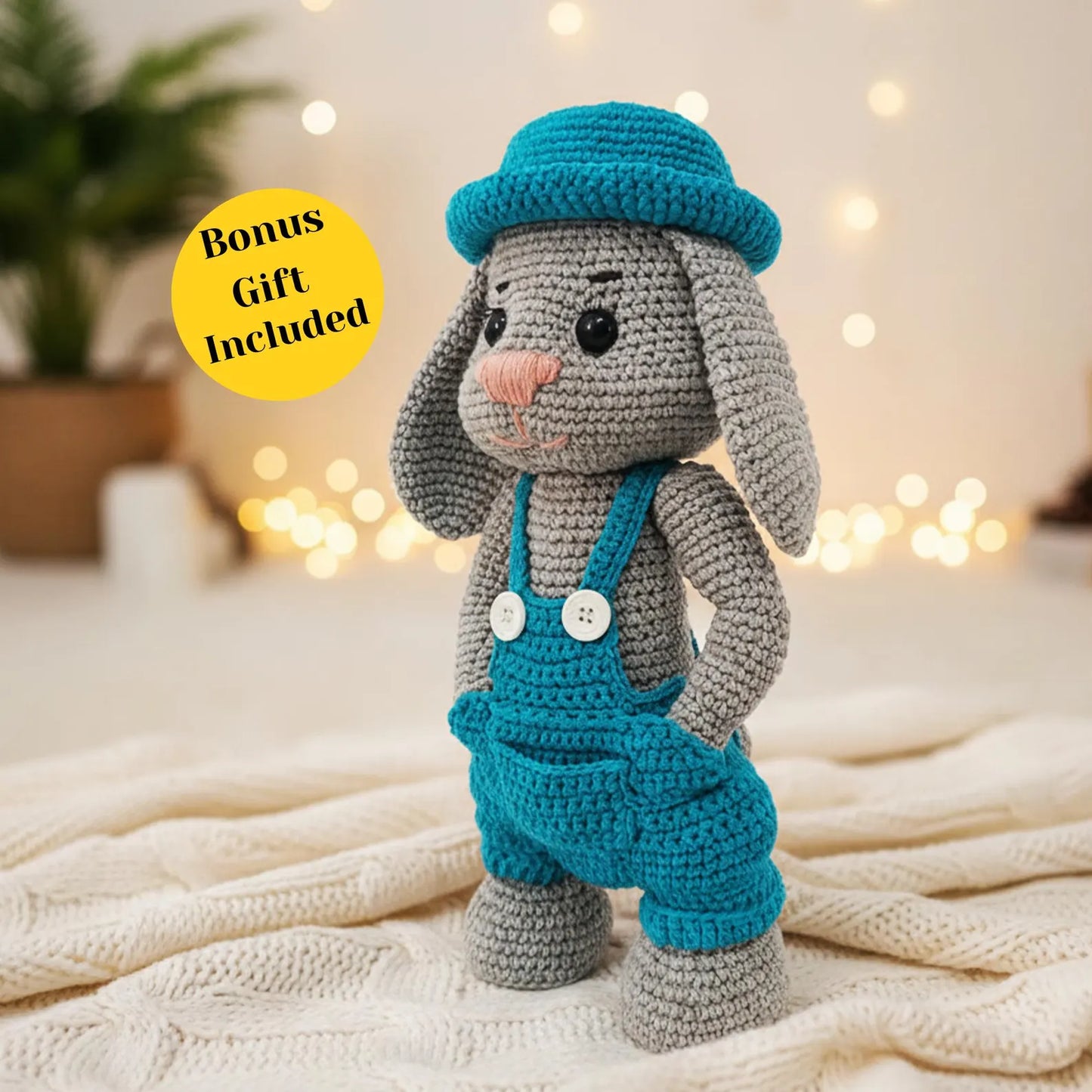 Plushie Bunny Crochet Pattern