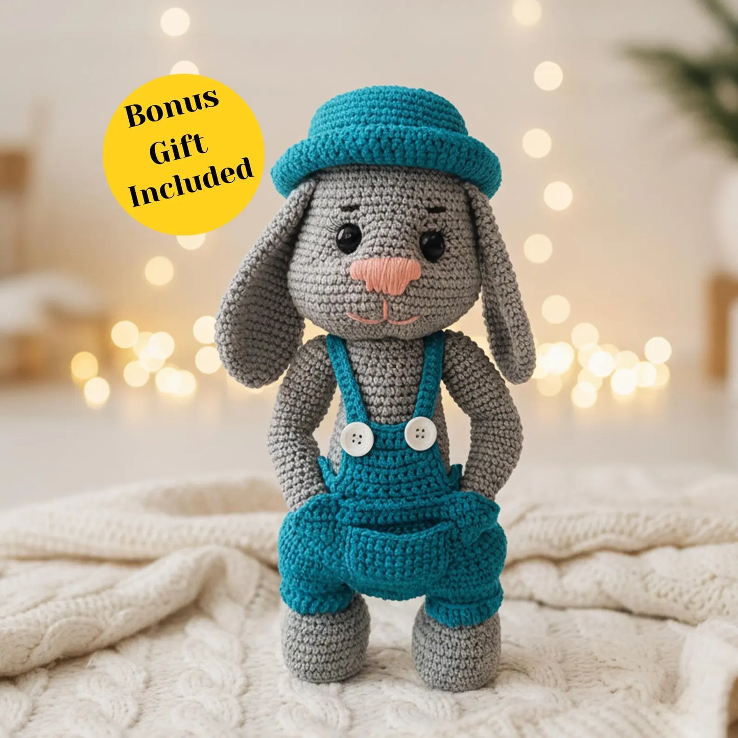 Plushie Bunny Crochet Pattern