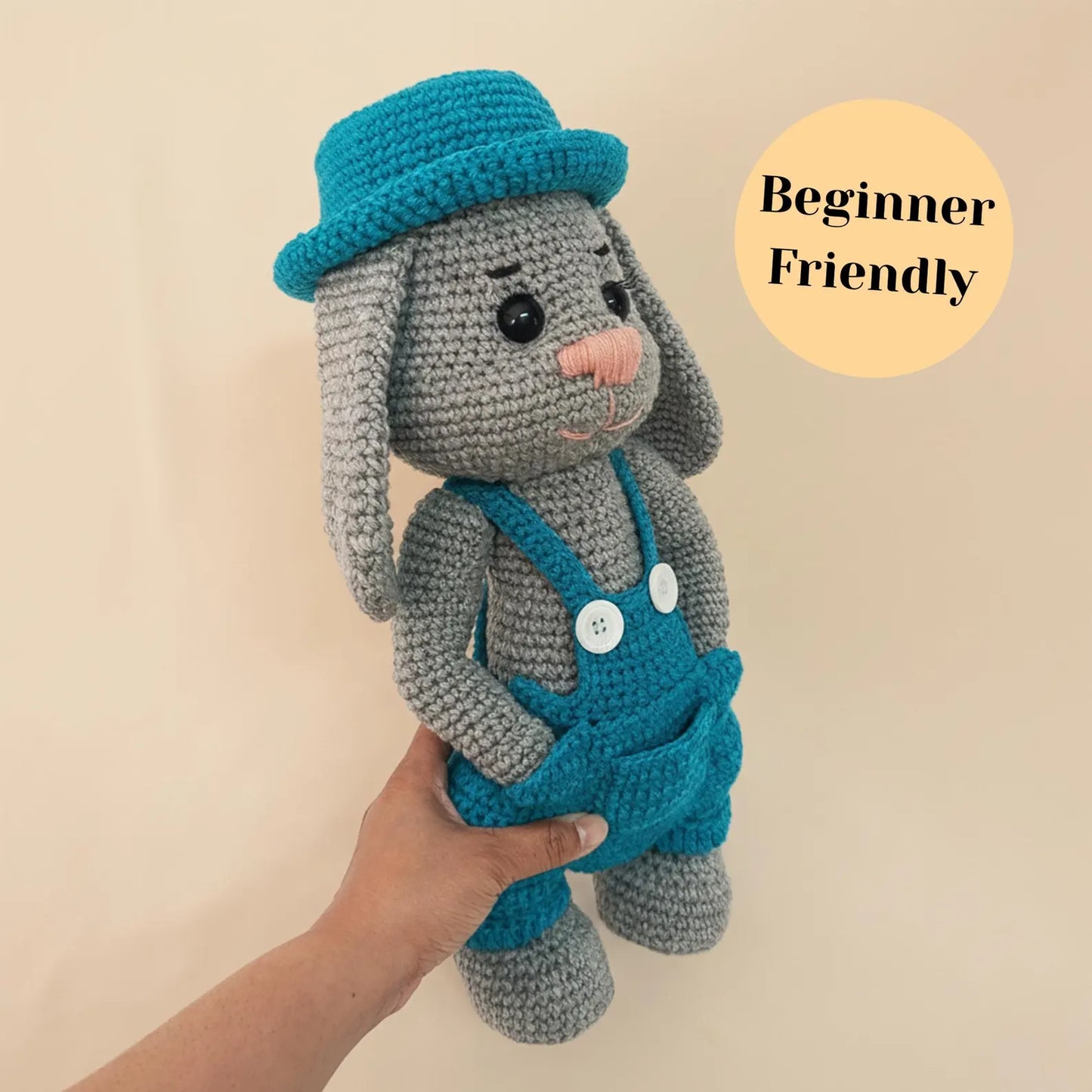 Plushie Bunny Crochet Pattern