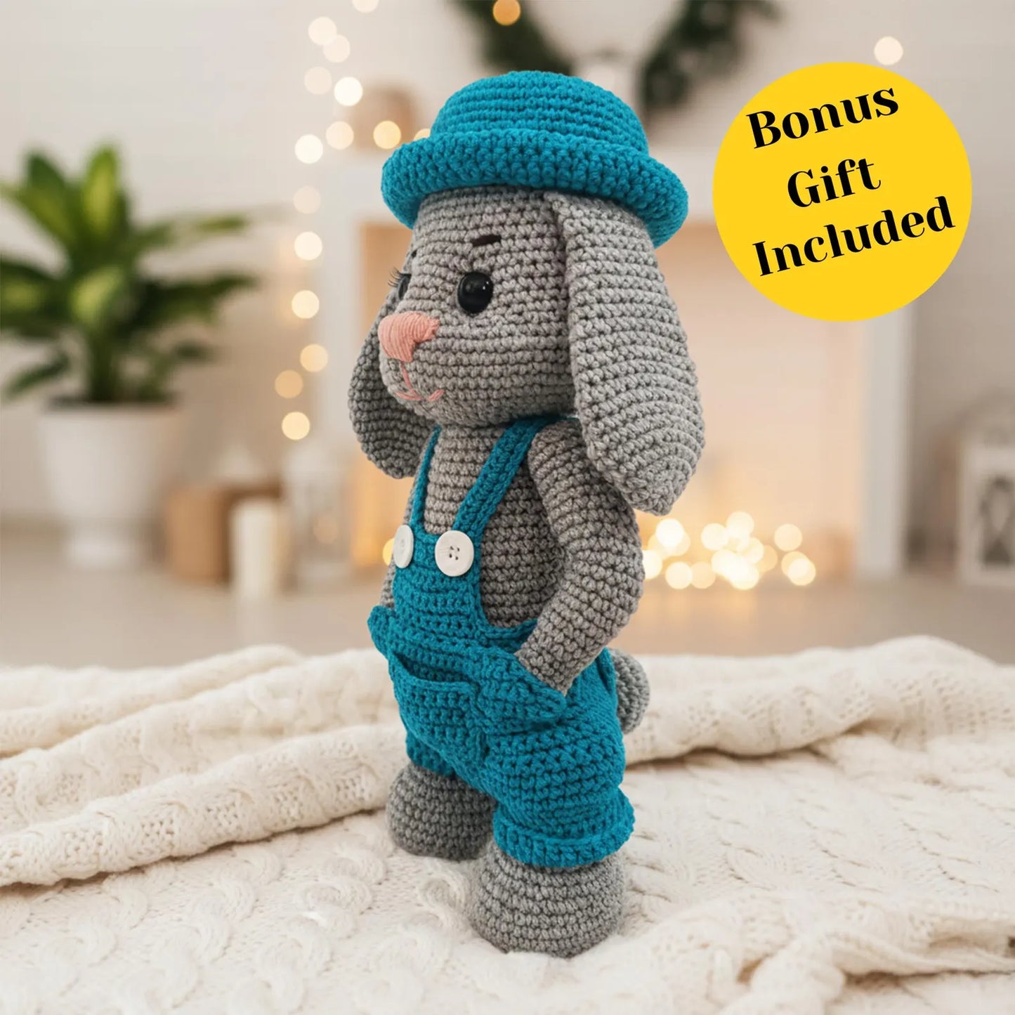 Plushie Bunny Crochet Pattern