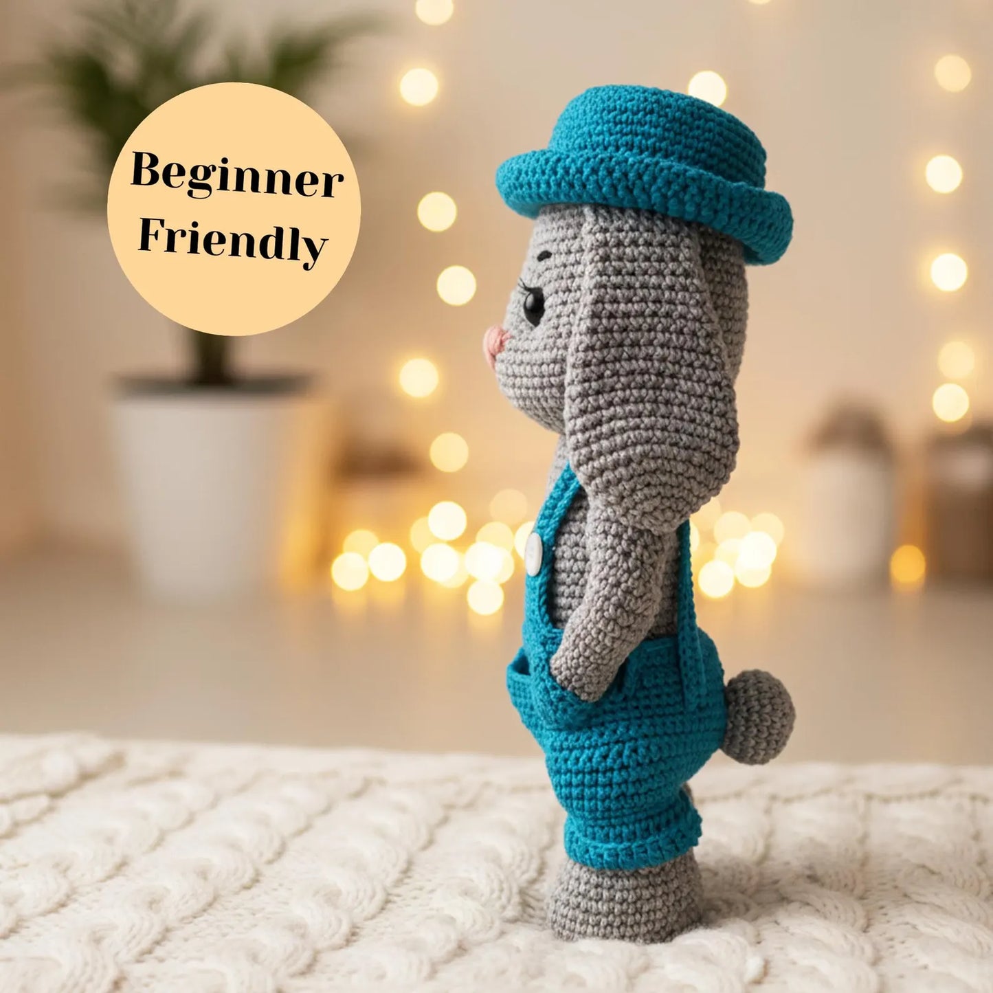 Plushie Bunny Crochet Pattern
