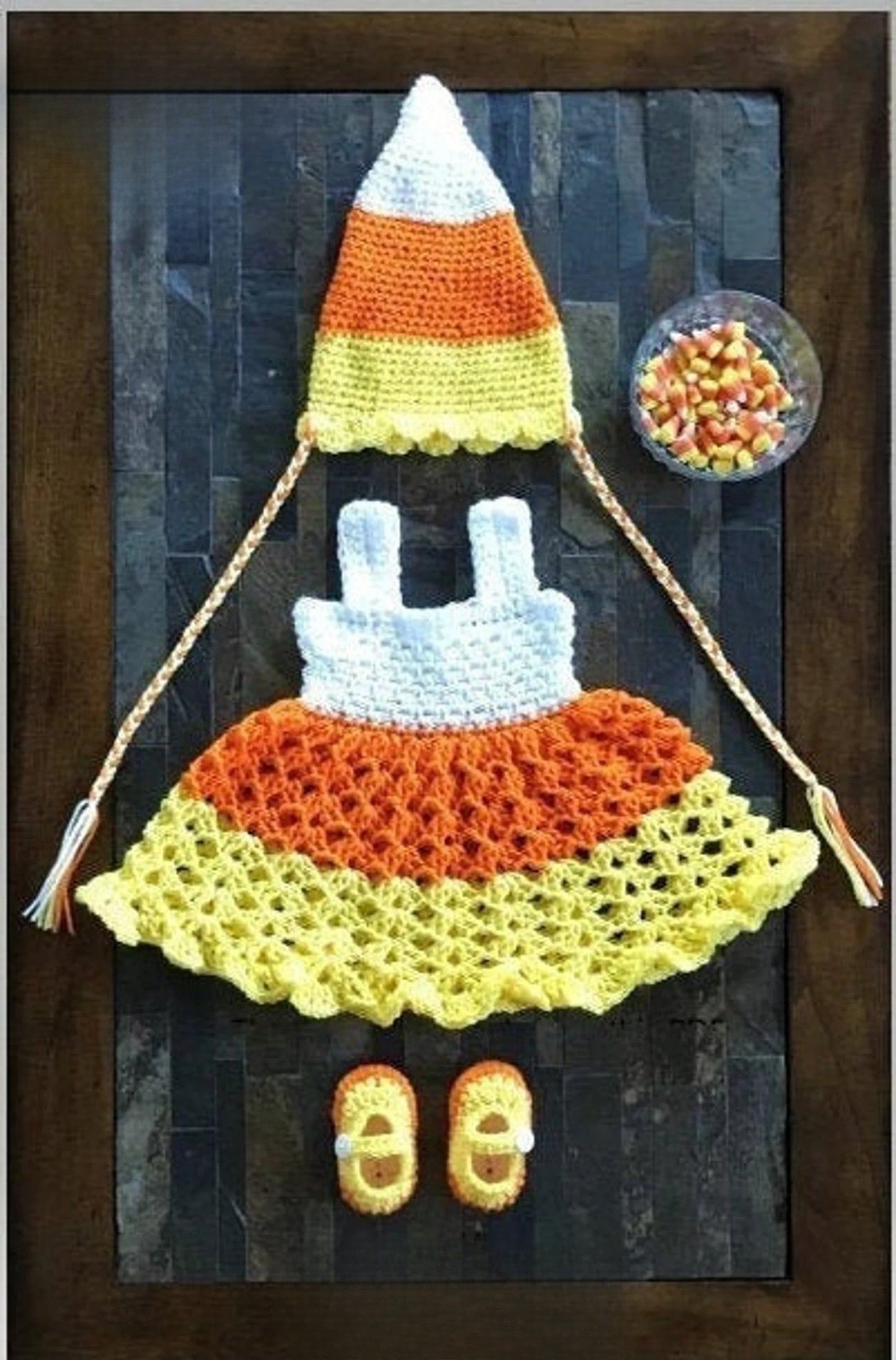 Candy Corn Crochet Pattern