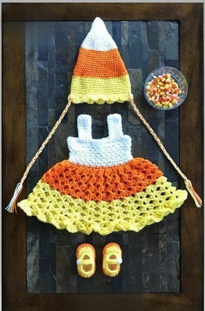 Candy Corn Crochet Pattern