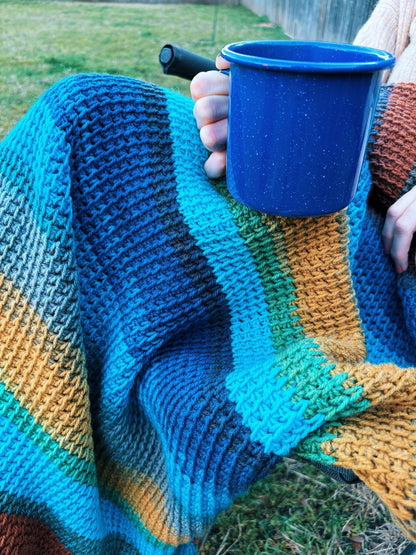 Camping Blanket Crochet Pattern
