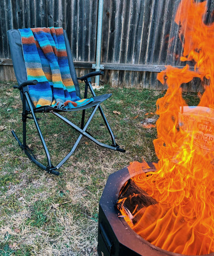 Camping Blanket Crochet Pattern