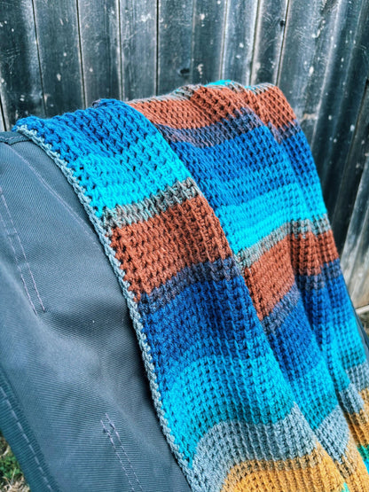 Camping Blanket Crochet Pattern