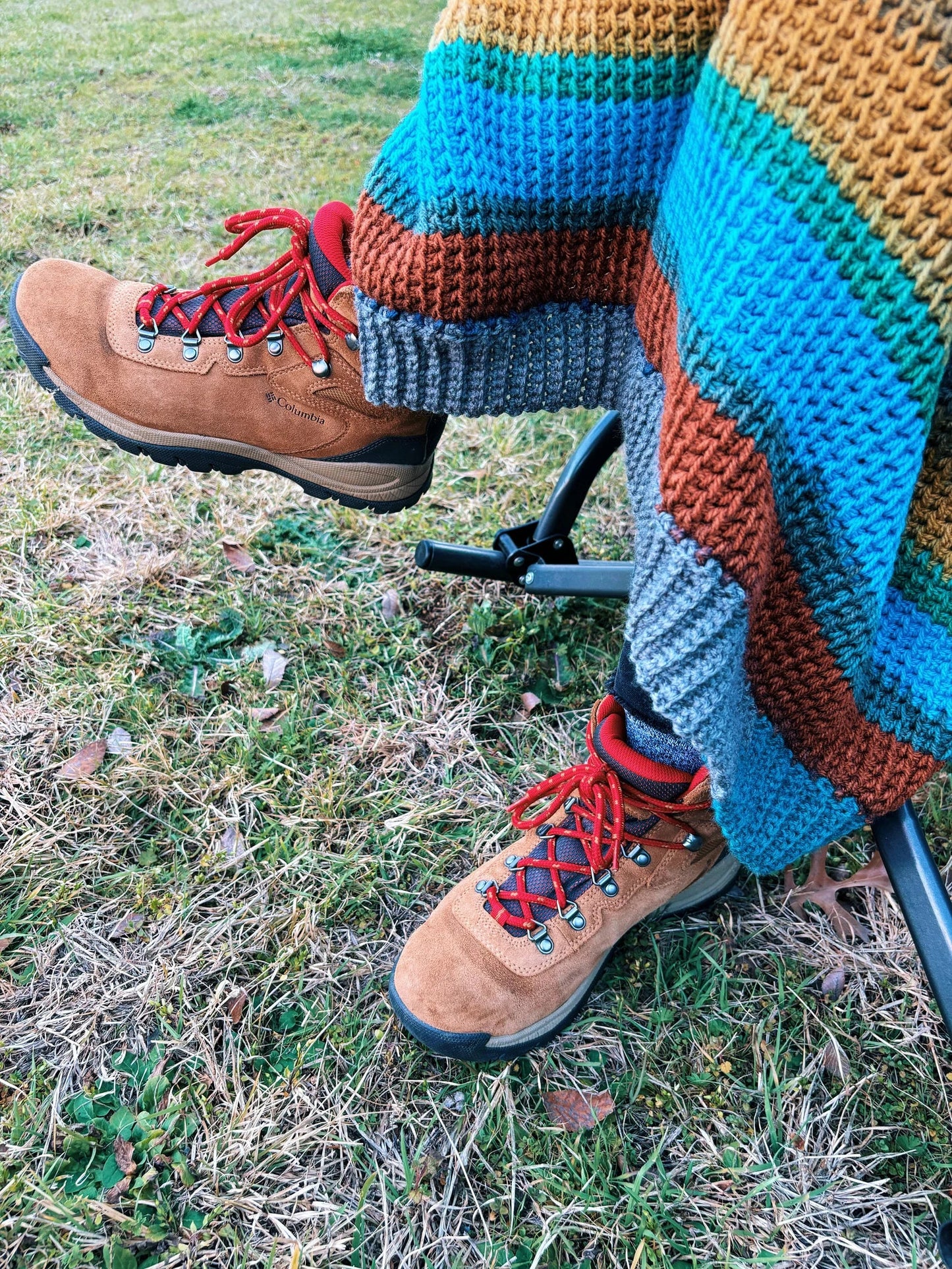 Camping Blanket Crochet Pattern