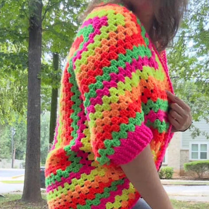 Cocoon Cardigan Crochet Pattern