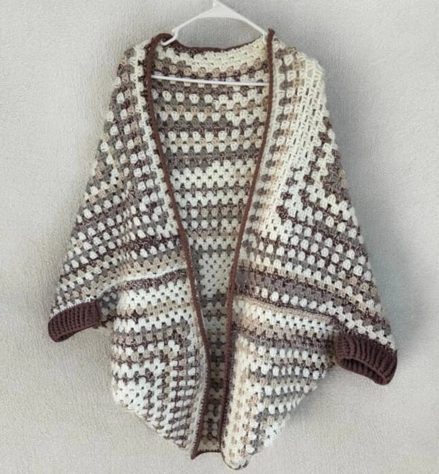 Cocoon Cardigan Crochet Pattern