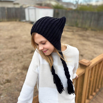 Cat Ear Hat Crochet Pattern