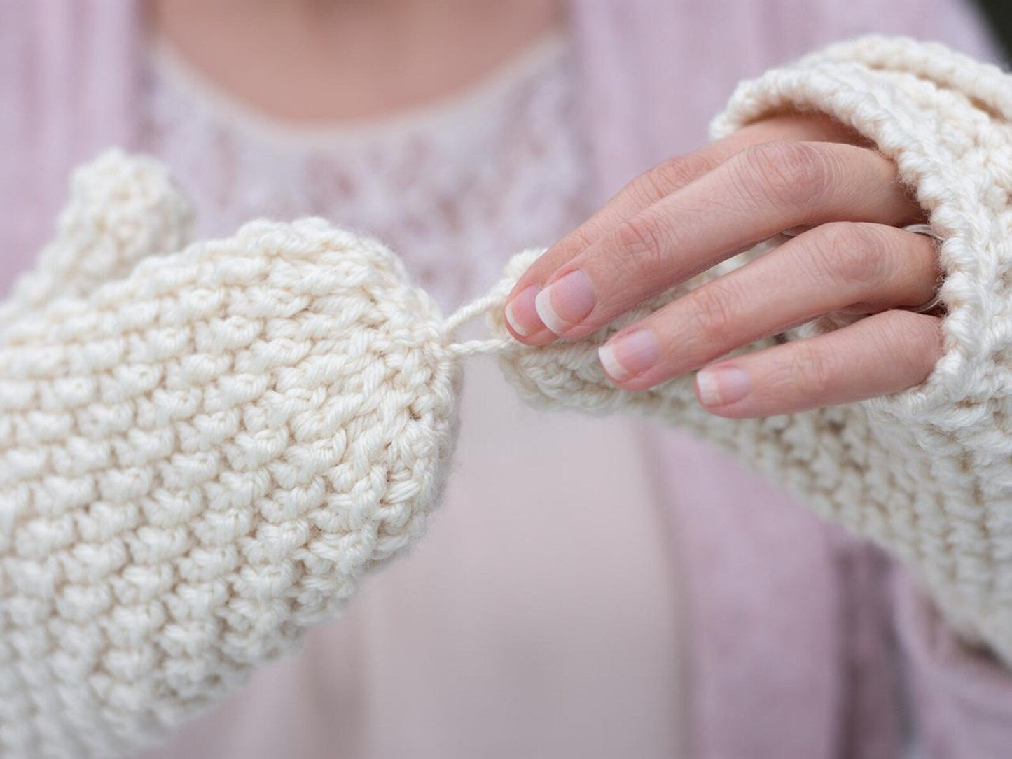 Convertible Mittens Crochet Pattern