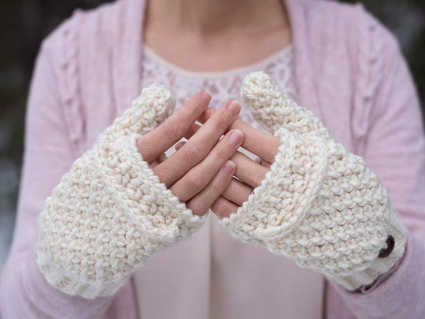 Convertible Mittens Crochet Pattern