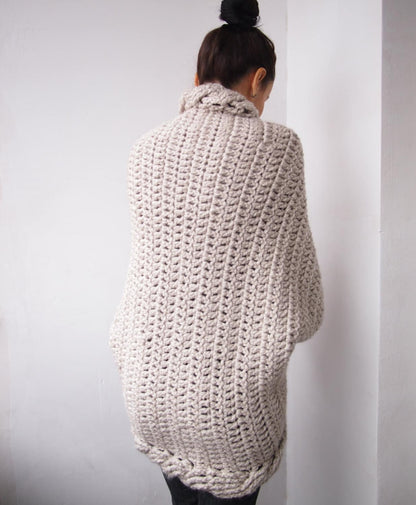 Cable Shrug Crochet Pattern